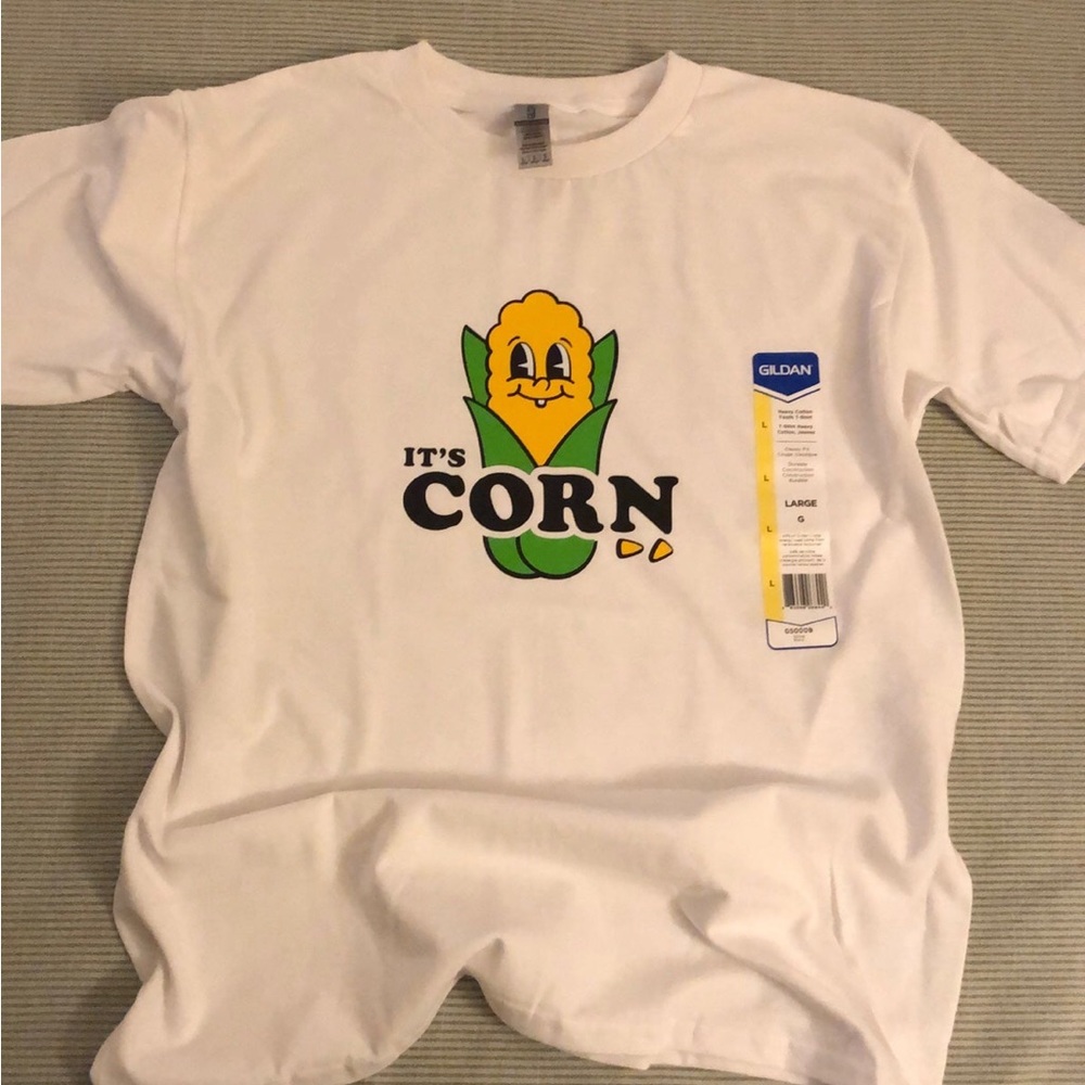 It’s corn tshirt